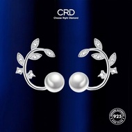 Crd Fresh Jewelry Accessories Silver 925 Earrings Ladies Flower Earrings Pearl E67