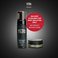 [DUO-7][HAIR MOUSSE 160ml]+[STYLING CLAY 60g][WATER BASED][EASY WASH]