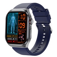 ET585 Smart Watch Blood Glucose Smartwatch For Men Women Blood Lipid Uric Acid ECG Body Fat Temperat