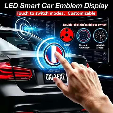74mm 82mm FOR X1 X2 X3 X4 X5 X6 M2 M3 M4 M8 M235i/340i 520Li iX1 E46etc New Dynamic LED Car Logo sti