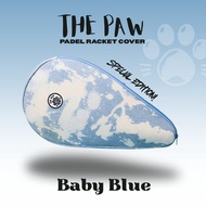 The Paw Baby Blue Denim Padel Racket Cover with Thermal lining | Padel Racket Bag | Padel Racket Bag
