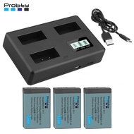 LPE17 LP-E17 Battery+3-Channel LCD Charger for Canon EOS R8,Rebel T8i, T7i, T6i, T6s, SL2, SL3, EOS 