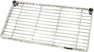 Iris Ohyama MR-61HT Rack, Metal Rack, Parts, Shelf, Half Plate, Rustproof, Pole Diameter 1.0 inches