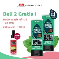 Beli 2 Gratis 1 - Original Source Body Wash Mint Tea Tree FREE Body Mist