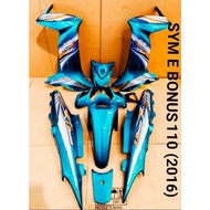 COVERSET MOTOR SYM E BONUS 110 / N1 SIAP TAMPAL STICKER
