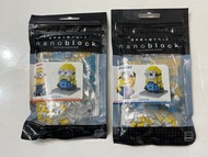 環球影城 x minions x nanoblock Dave Stuart bob 日本 usj 小小兵 nano block lego