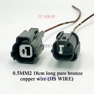 1PCS 1PIN 18AWG wire Honda Accord SV4 SM4 H22A Civic B16A B16 Vtec Solenoid Female Male 02 Sensor Socket