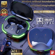 Earphone HiFi Bluetooth 5.0 Wireless Earbuds Stereo In-Ear Headset Sports Earpods Noise Reduction BA