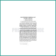 ✅ ✙  Bar Reviewer in Remedial Law (Syllabus-Based) Volume 1 (2024) by Dean Salvador N. Moya II, LL.