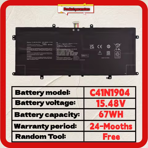 Wholesale And Retail❗❗❗ C41N1904 C41N1904-1 Battery for ASUS ZenBook 14 UX425UA UM425IA UX425EA UX42