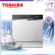 Toshiba Table Top Dishwasher Machine DW-08T1(S)-MY