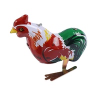 Retro Rooster Toy Cute Wind Up Clockwork Jumping Chicken Toy Hopping Rooster Toys