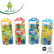Little Tree ชุดดินสอ HB WARRIOR (HB WARRIOR PENCIL)แพ็ค 24 กล่อง