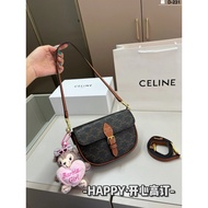 Celine Bag Classic Presbyopic Saddle Bag Shoulder Bag Crossbody Bag Saddle Bag Saddle Bag