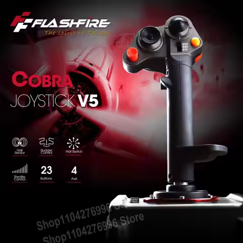 V5 PC Joystick Simulator Flight Simulation Control joystick
