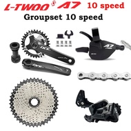 LTWOO A7 1X10Speed Groupset 10S Shifter Rear Derailleur Chain SUNSHINE Cassette 36/40/42/46/50T IXF