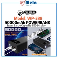 WK DESIGN WP-588 Super Large Capacity LED Display 50000mAh Powerbank
