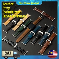 Big Buckle Leather Strap For iWatch iWatch Series 11 /10/9/8/7/6/5/4/3/2/1/ SE / SE2 / SE3 / ( UItra