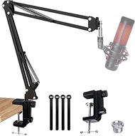 QuadCast Boom Arm, Mic Arm Microphone Arm for Blue Yeti HyperX QuadCast SoloCast Fifine AM8 and Most