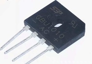 2ชิ้น GBU1010 GBU1510 GBU1006 GBU2506 GBU2510 GBU3510 NEW GBU bridge rectifier