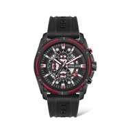 POLICE นาฬิกาข้อมือผู้ชาย Multifunction LEPTIS watch รุ่น PEWJQ2003540 สีดำ นาฬิกาข้อมือ