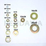 PlateRing WP M8 x 18mm Zinc Plated Flat Washer/ M8 Washer Plate/