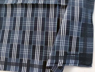 Burberry 復古手帕 藍白格紋 19 x 18.5 英吋