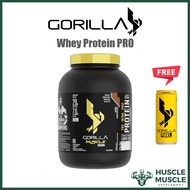 GORILLA MUSCLE PRO WHEY PROTEIN - Build Lean Muscle | Speed Up Recovery | 29g Whey Protein | 1kg | 2