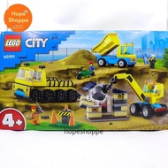 Lego City 60391 Construction Trucks and Construction Ball Crane