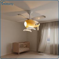 Strong Breeze Kids Ceiling Fan Light Wireless Control Control Airplane Ceiling Fan Color Changing fo