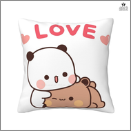 [Llesd] กอดรัก,หมีแพนด้าหมีบ้านรถโซฟาเอวปลอกหมอน Bubu Dudu Bubu และ Dudu Cuddu สัตว์ตลกทารกหมีแพนด้า