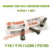 Y16 Y15 LC135 FZ150 ( 3 PCS / 1 SET ) MAGNET ONE WAY BEARING SCREW / ONEWAY SKREW SKRU Y15ZR Y16ZR FZ150i FZ 150i 150 i