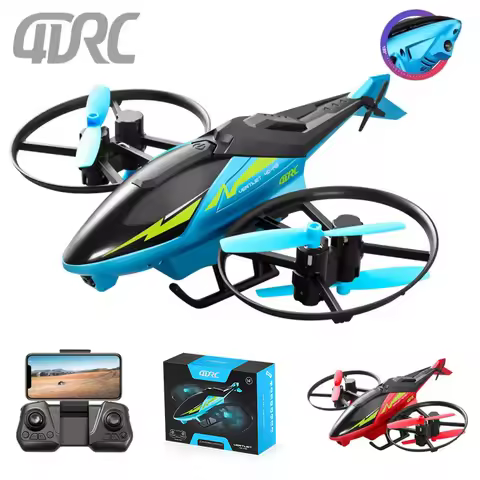 4DRC Mini M3 4.5CH RC Helicopter 2.4G 3D Aerobatics Altitude Hold Helicopter with Camera Remote Cont