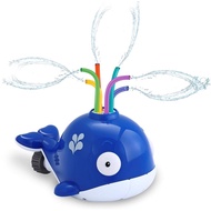 JOYIN Splash Whale Yard Water Sprinkler Lawn Sprinkler for Kids Outdoor Sprinkler Toy