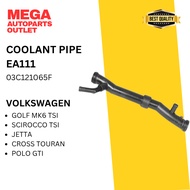WATER PUMP PIPE 1.4T EA111 -  VOLKSWAGEN GOLF JETTA POLO GTI SCIROCCO CROSS TOURAN 03C121065F