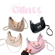 GLINTT.MY-RISSA SHOULDER AND HANDBAG PU LEATHER PU Leather Shoulder and Hand Bags for Women Adjustab