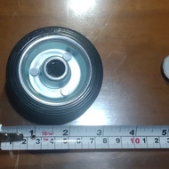 ONLY 7CM WHEELS 7CM DISPLAY WHEELS 3 INCH TROLLEY WHEELS 3IN RUBBER WHEELS