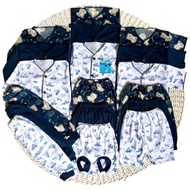 36Pcs Newborn Navy PRT Clothes Package Newborn Baby Clothes Age 0-3 Months