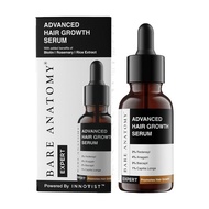 Bare Anatomy Advanced Hair Growth Serum | 3% Redensyl - Better than Minoxidil 2 Times | + 4% Again +