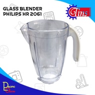 PHILIPS BLENDER GLASSES HR 2061 2071 2115 2116 GLASS JAR PHILIPS JAR GLASSES