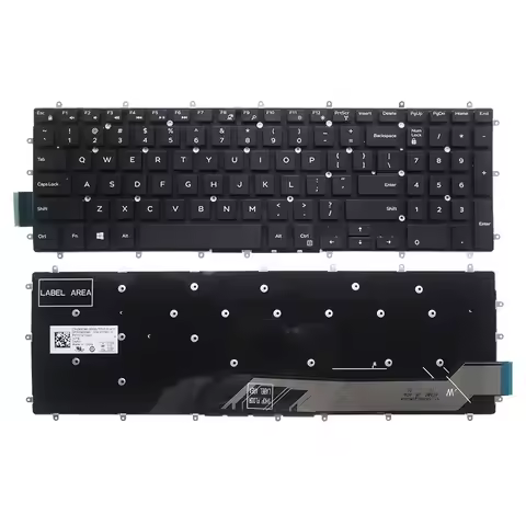 New US Keyboard for DELL Inspiron 3780 3781 3782 3583 3585 3590 3593 P75F Laptop Backlight Keyboard