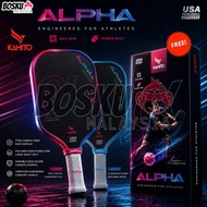 (IMPORTED) BOSKU KAMITO Alpha & Gamma Pickleball Paddle T700 Carbon Fiber 14mm/16mm USA Approved