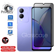 For Vivo Y17 S Y17S VivoY17S 2023 Privacy Screen Protector Tempered Glass Protective Phone Front Anti-spy Film Film Anti-Peep Film