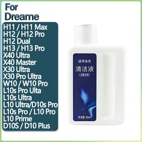 500ml Cleaning Fluid For Dreame X40 Ultra\X30 Ultra\H11/H11 Max/H12/H13/H12 Pro / M12 /W10 Vacuum Cl