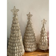 christmas tree table topper 7"x12