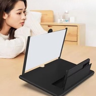 10/12 inches 3D Mobile Screen Magnifier Smartphones Video Amplifier Phone Foldable Amplifier Stand