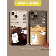 Redmi Premium Coffee Drink Case Redmi 12 13C 9C 10A 9A 12C 9T 11A 10 9 10C 9C NFC Note