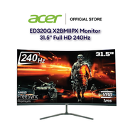 Acer Nitro Gaming LED 31.5" ED320Q X2bmiipx / VA/ Curved/ FHD/ 240Hz/ HDMI/ DP/ SPK/ Audio out/ AMD