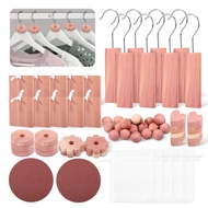 67Pcs Cedar Wood Plank Bundle Clothes Storage Cedar Block for Cupboard Cabinet Shelf SHOPSKC6058