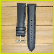 ♧ ☆ ◱ ﹊ 22mm 24mm Genuine Leather Watch Band for Fossil Black Buckle Waterproof Sweet-Proof Men's W